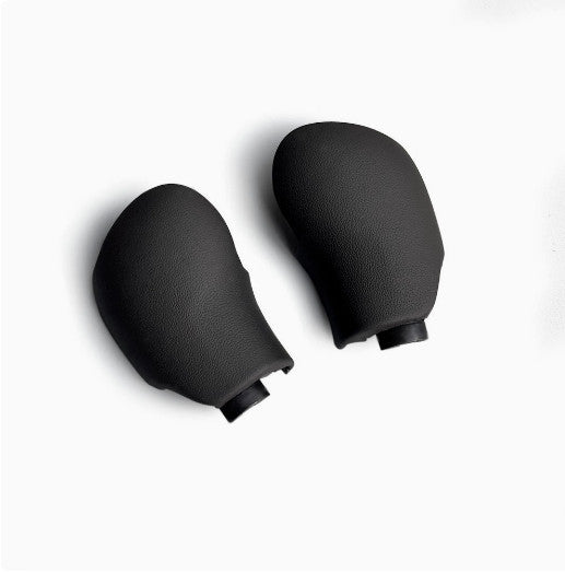2 Pack Leather Shift Knob for Skoda For Octavia Superb For Fabia Black