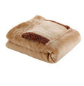 Electric Heated Throw Over Blanket Large Warm Washable Fleece Winter Warming USB
