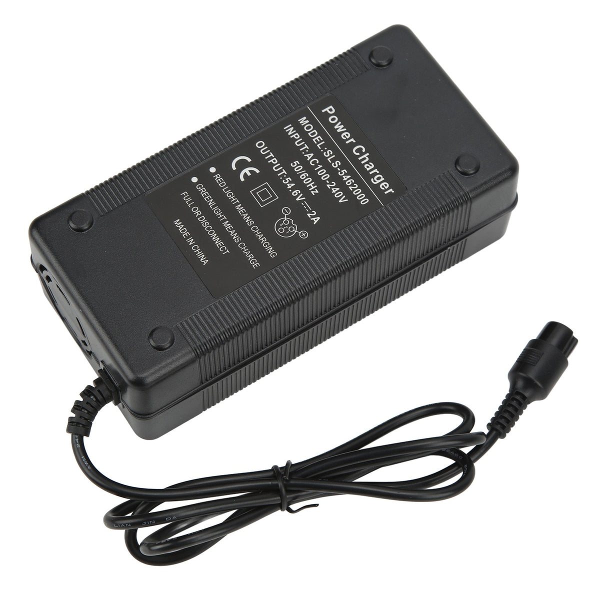 54.6V 2A Scooter Charger With 3 Holes For KUGOO M4 Aviation Head Charger
