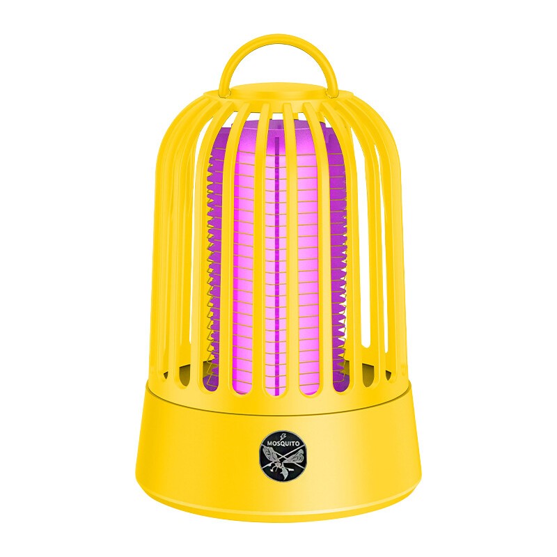 LED UV Mosquito Killer Lamp, Rechargeable Pest Trap Zapper for Indoor Home Use