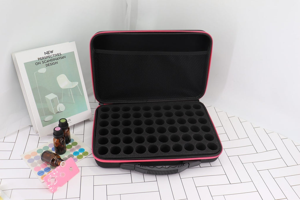 EVA Essential Oils Carrying Case Travel Holder for 60 Bottles 15ml Oil