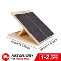 Lant Board Calf Stretcher Folded Wooden Calf Incline Board for Yoga Workout