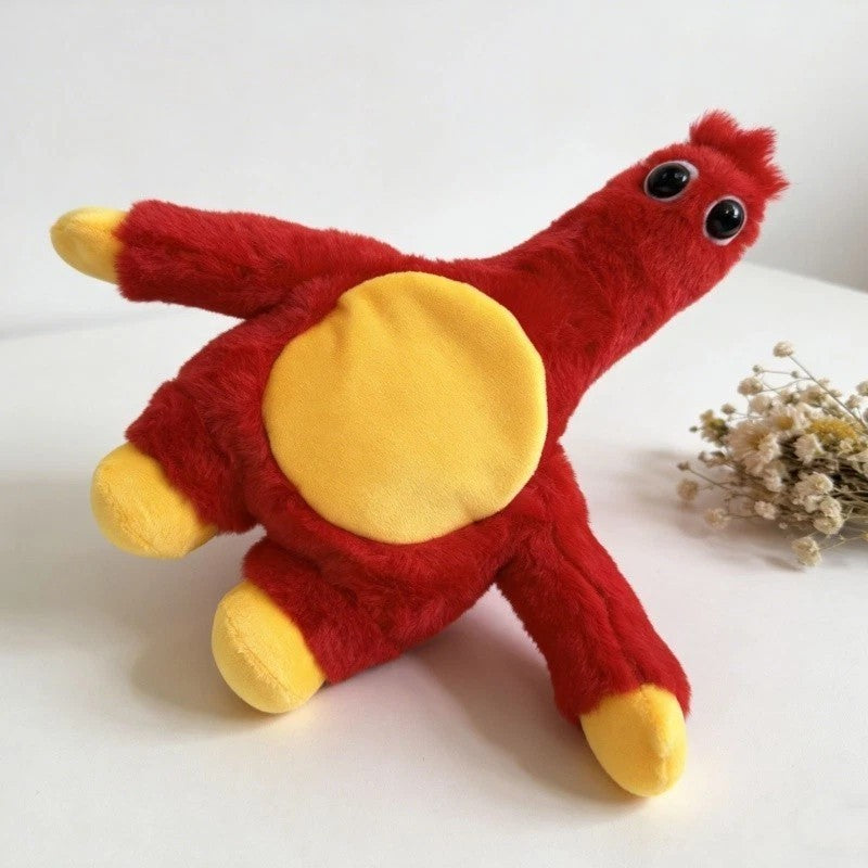 Cute Poppy Playtime Chapter 5 Chum Chompkins Plush Doll Soft Toy Kids Gift 25cm