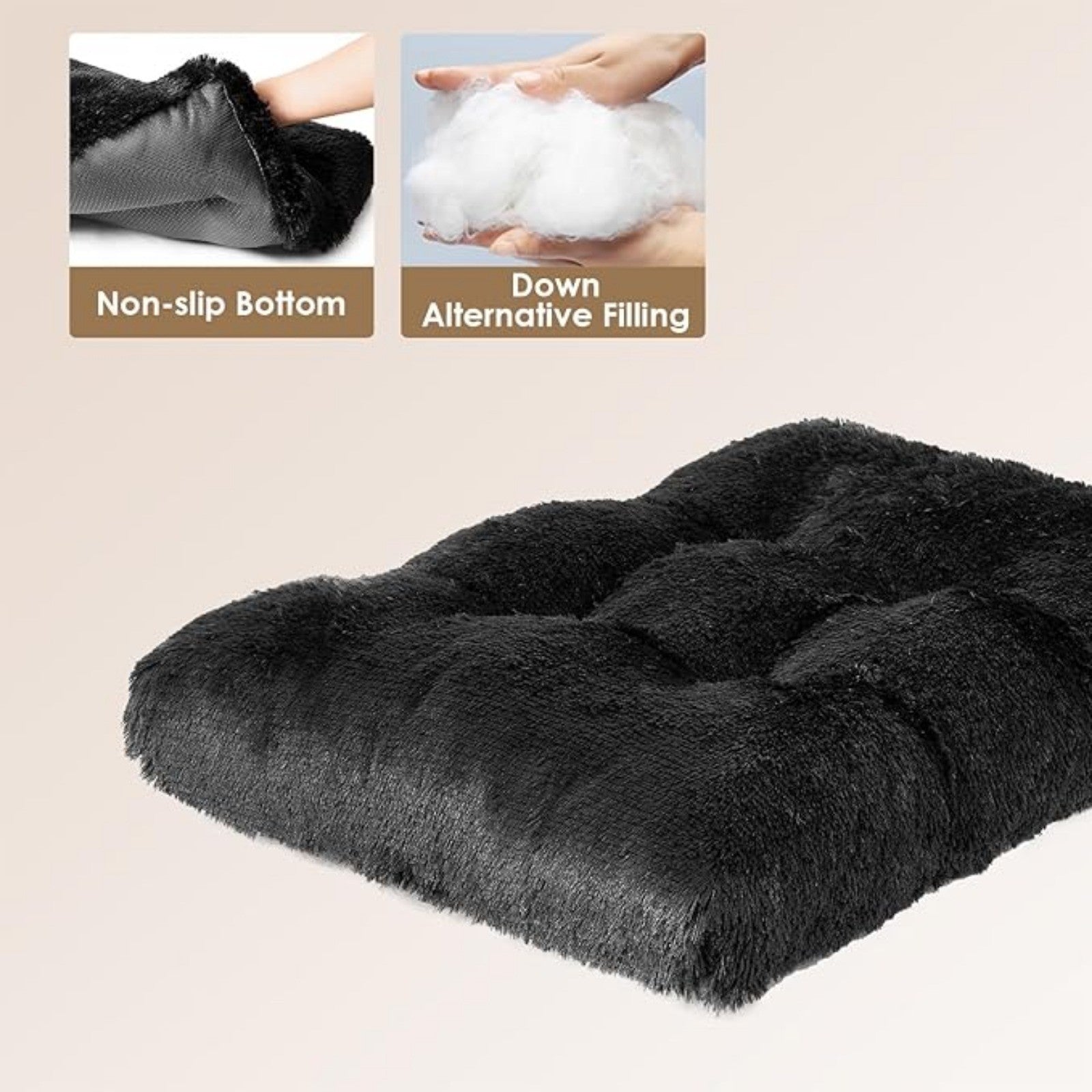 Extra Large Dog Bed Cat Pet Washable Cushion Puppy Mattress Soft Warm Calming