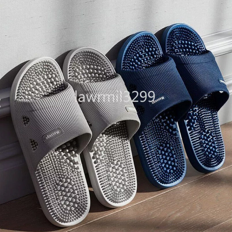 Anti-Slip Reflexology Sandals, Acupressure Foot Massage Therapy Slippers Unisex