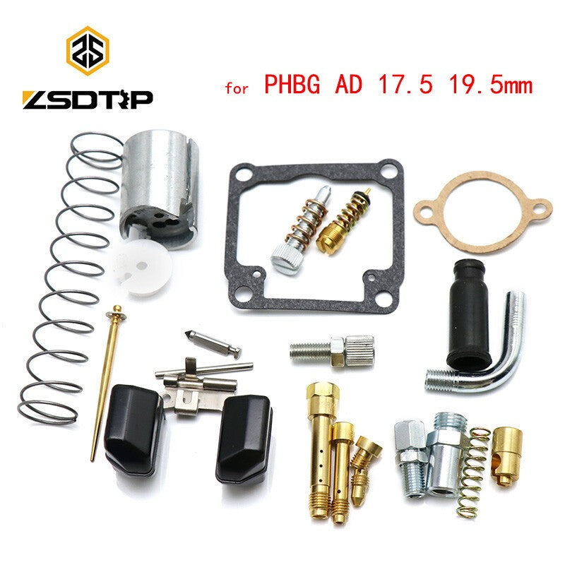 Carburetor Rebuild Repair Kit for PHBG 17.5mm/19.5mm DS Racing Bike 21-42mm Carb
