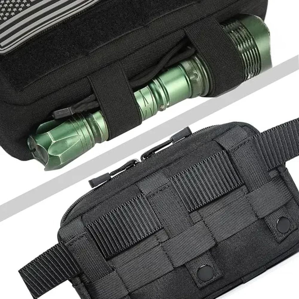 1000D EDC Pouch Molle Organizer Bag Multiple Pockets Utility Tool Storage Case