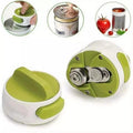 Compact Manual Can Opener Easy Twist Jar Bottle Lid Remover Tool Easy To Use