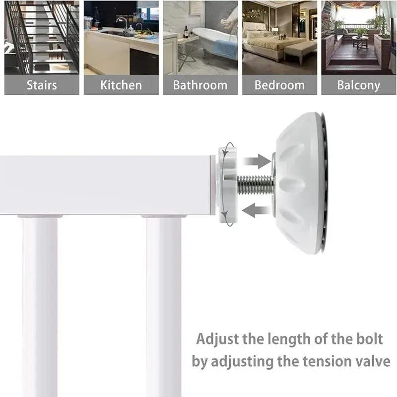 Pressure Mounted Baby Gate Wall Protector White Wall Cups  from Pet and Dog