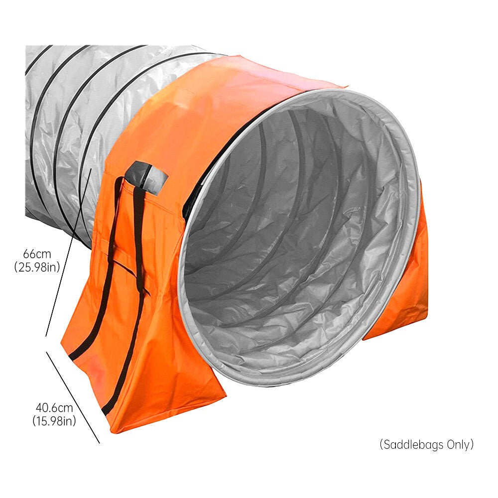 2Pcs Sandbags Pet Tunnel Crawlway Chute Fixed Bag Dog Agility Training Outdoor