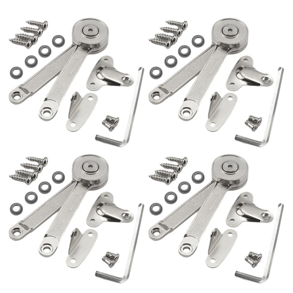 4X Kitchen Cabinet Cupboard Door Lift Up Strut Lid Flap Stay Support Hinge Tool