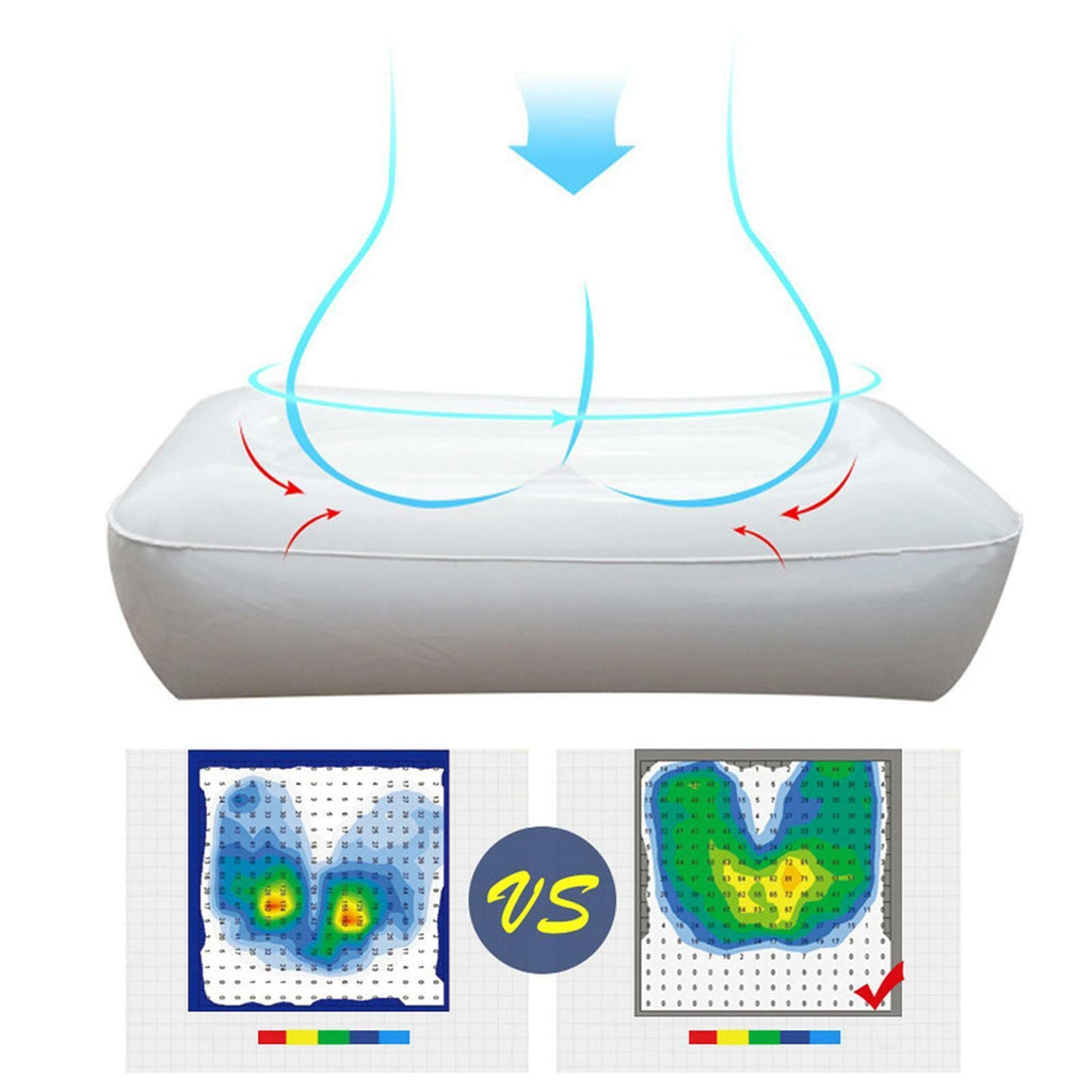 Inflatable Boat Seat Increase Thickening Easy to Carry Pillow Accessories