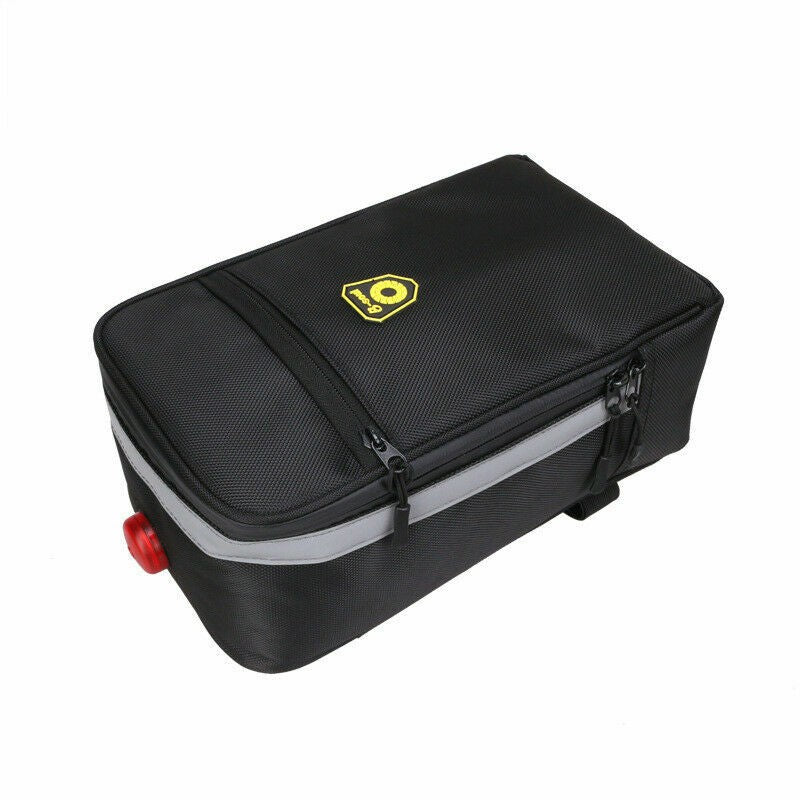 Cycling Battery Case Storage Bag Rear Taillight Led for Electric Bicycle E-Bike
