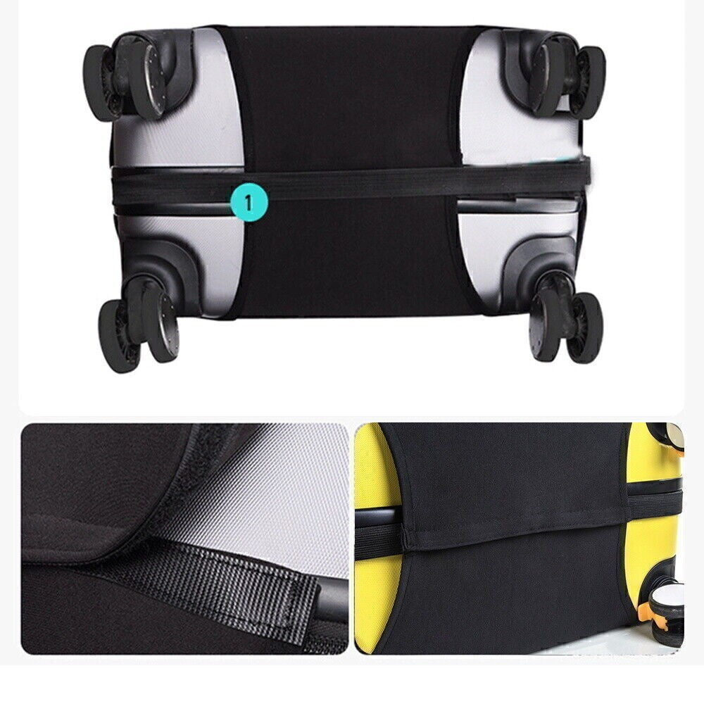 Travel Trolley Case Cover Protector Suitcase Cover Luggage Storage Cover Elastic
