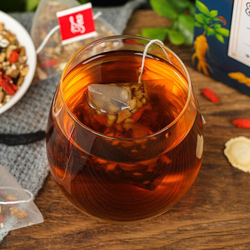 Ginseng Five Treasure Tea Kidney Tea Liver Tea Red Date Wolfberry Tea Health 30p