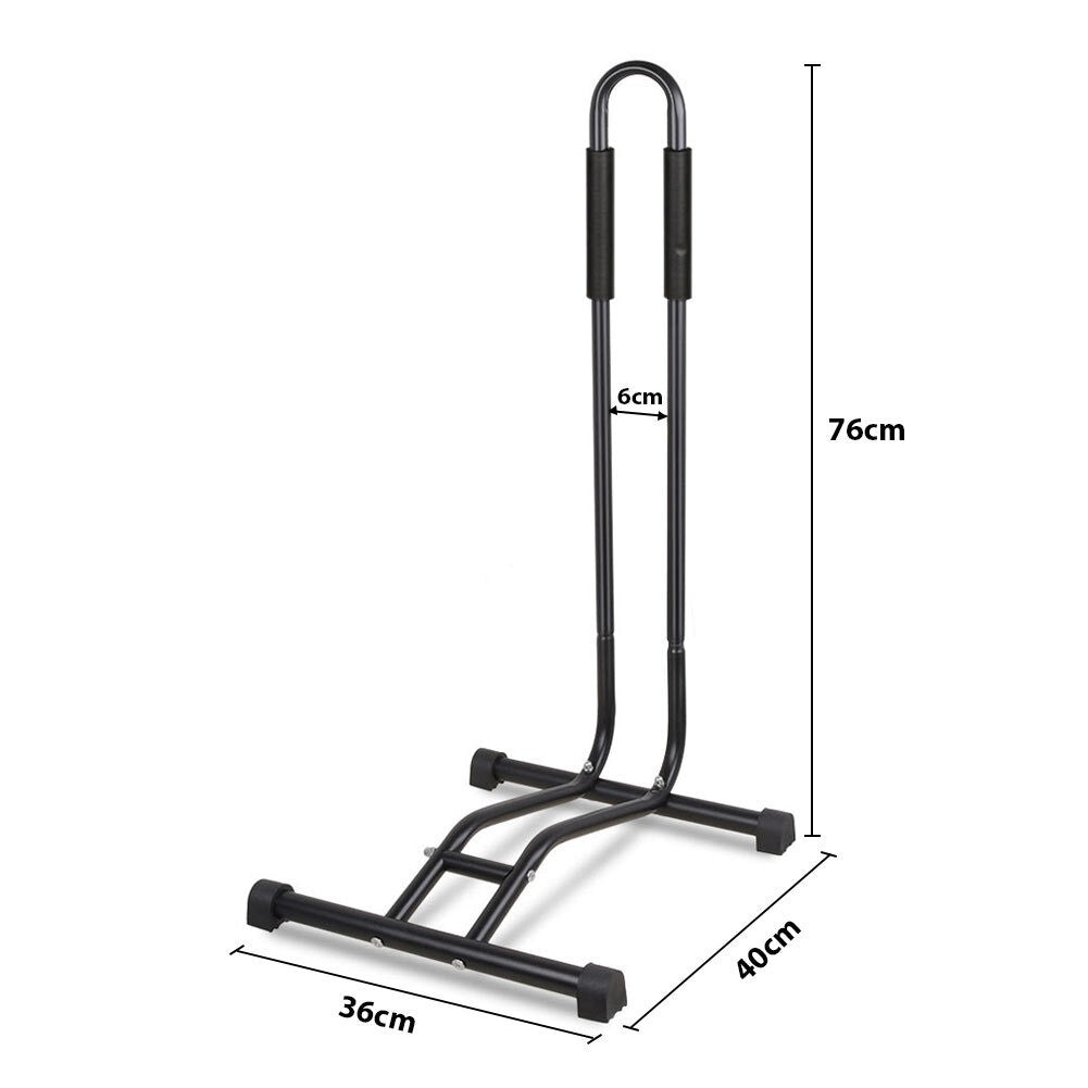 Bike Stand Adjustable Floor Vertical Parking Rack Bicycle Storage Holder Display