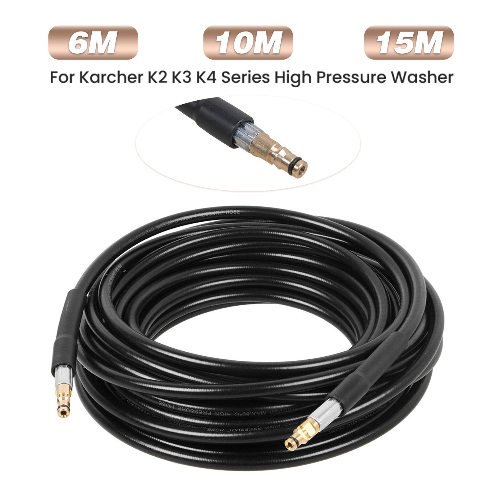 High Pressure Wash Gun Jet Washer Wand Lance Hose for Karcher K2 K3 K4 K5 K6 K7