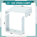 4 Pack Leaf Spring Clamp Kit Fits Leaf Springs Locks Leaf Springs