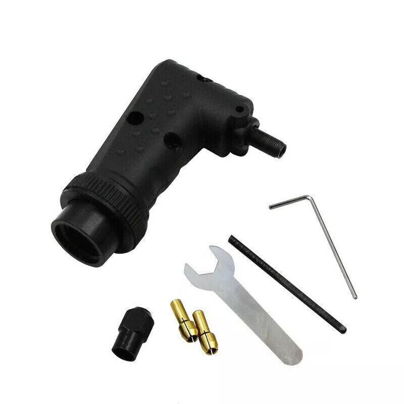 Electric Grinder Kit 90 Right Angle Converter Attachment For Dremel Rotary Tool