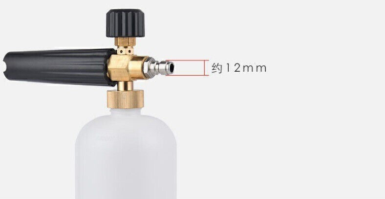 Snow Foam Lance Cannon Soap Bottle Sprayer For Pressure Washer Gun Jet Car Wash