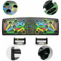 Foldable 14 in 1 Push Up Board Fitness Workout Train Gym Muscle Exercise Press