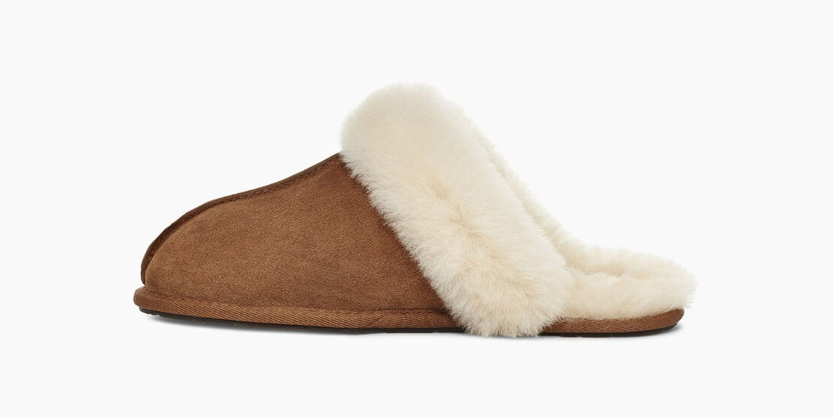 Womens Scuffette II Slippers Chestnut