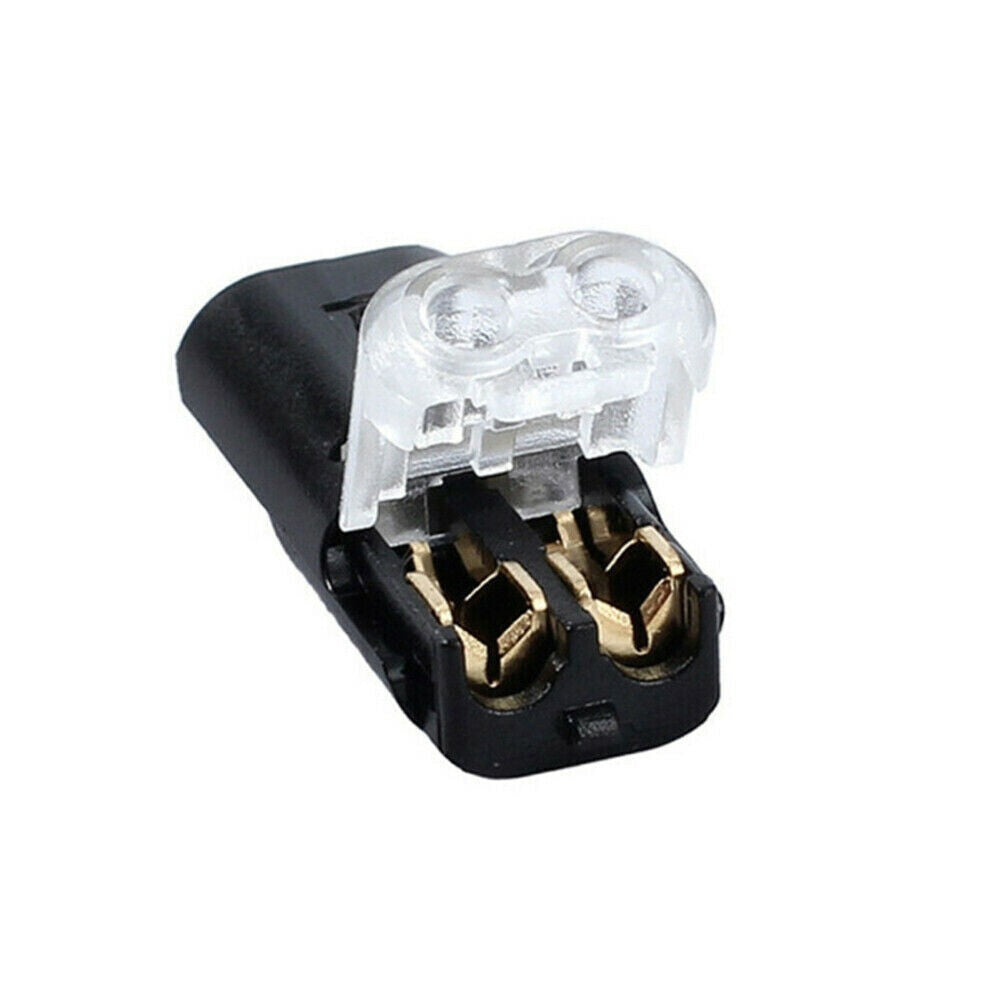 2-Pin Way Plug Car Automotive Waterproof Electrical Connector Wire Cable UK