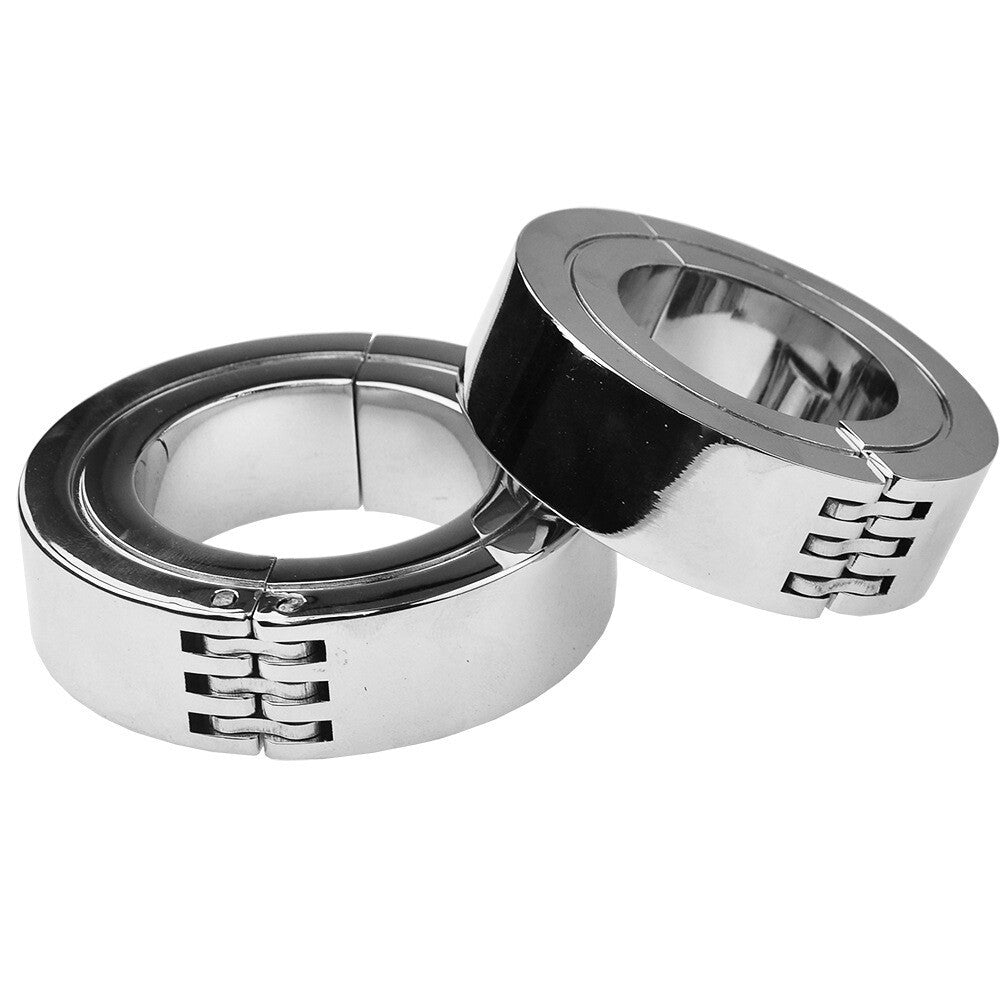 1PC Male Ball Stretcher Weight Metal Exercise Lock Ring Ball Stretchering Weight