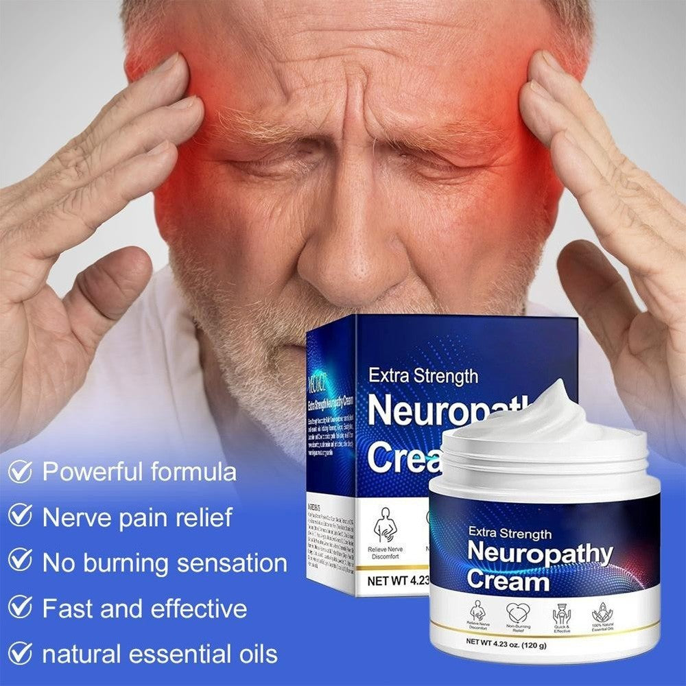 120g Extra Strength Neuropathy Cream Relieve Nerve Discomfort Nerve Relief Cream