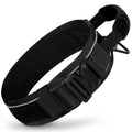 Durable Dog Collar with Handle Mesh Padded 6.5cm Wide Reflective