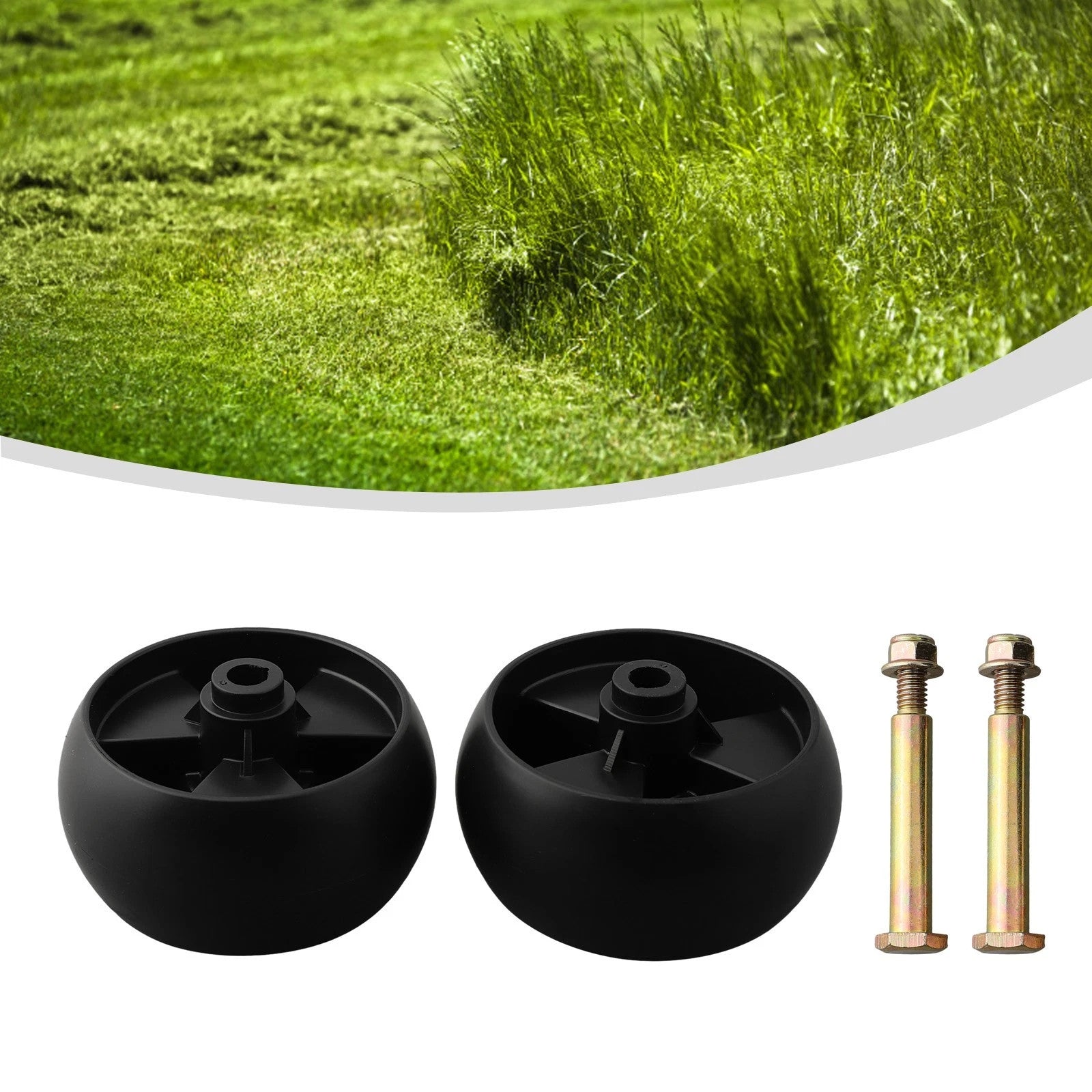 Upgrade Your Ride On Mower with 5 Deck Wheels and Axle Bolts Superior Quality