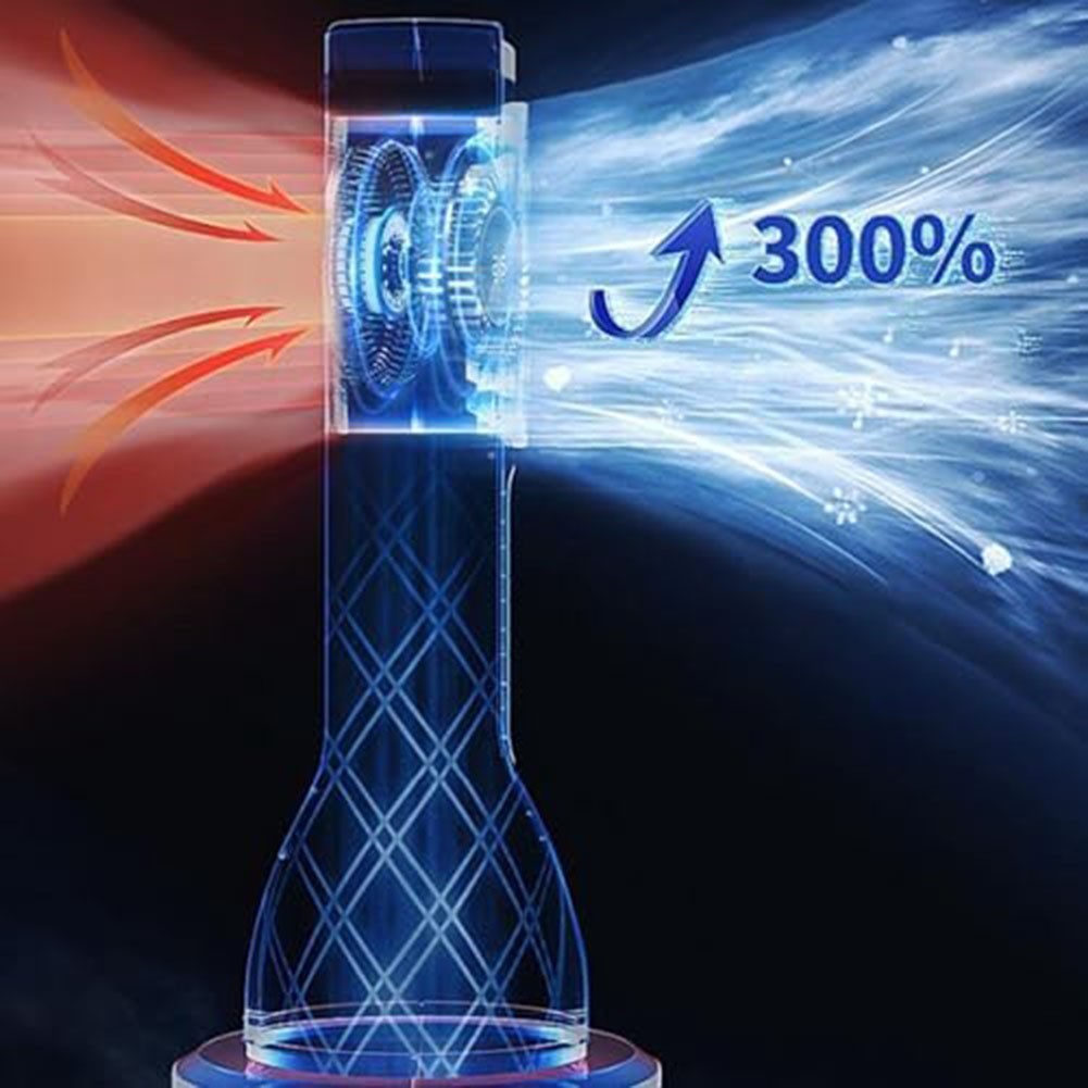 Compact 3in1 Portable Air Cooler Fan with Humidifier for Indoor Comfort.*