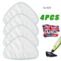 4x Microfibre Steam Mop Pads for H20 HD Steam Cleaner H2O Lite Steam Replacem