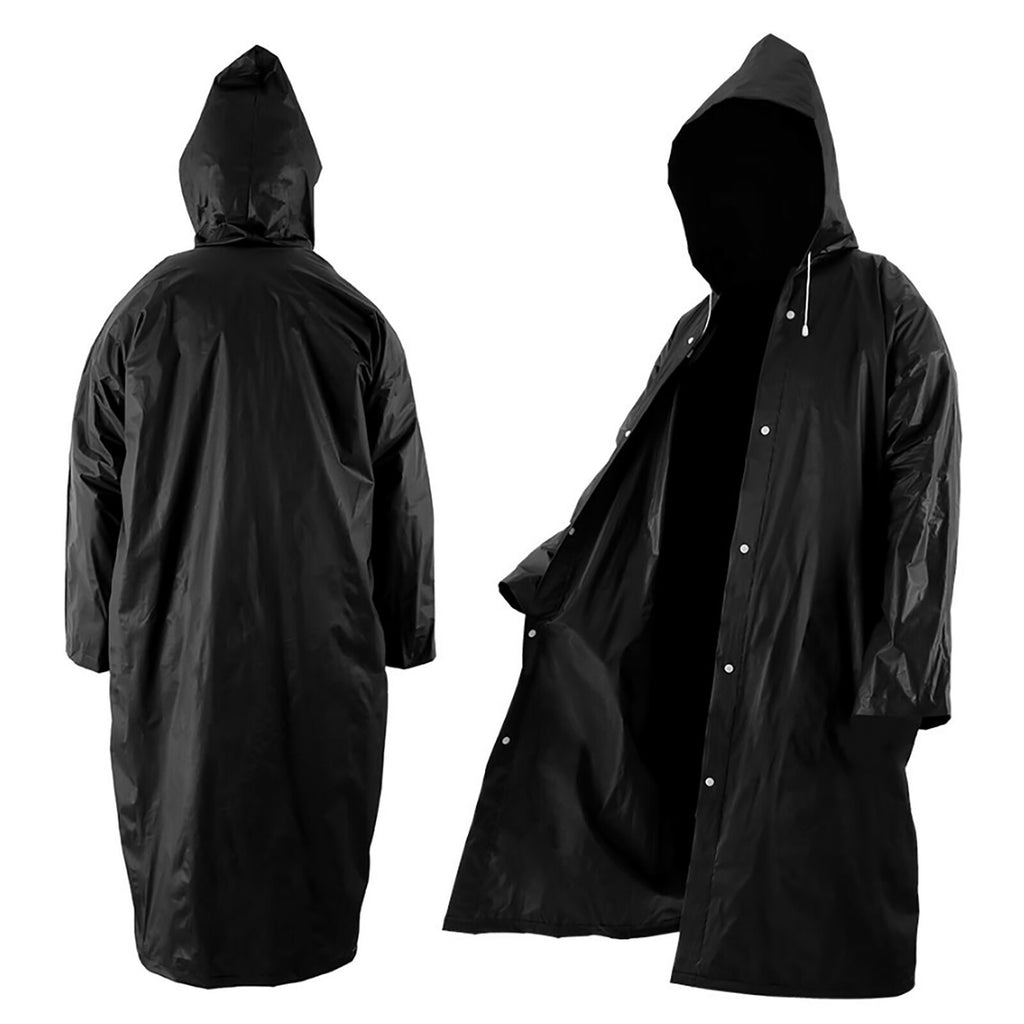 Raincoat Waterproof Poncho Reusable Plastic Adult Camping Festival Rain Coat