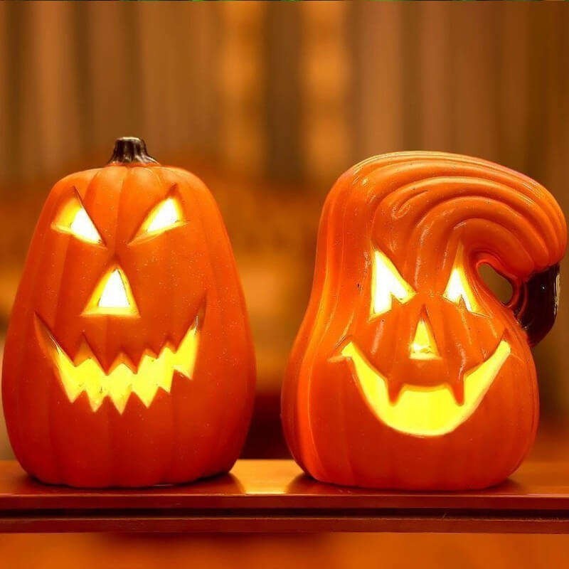 2026 Halloween Jack-o '-Lantern Yard Home Decoration Illuminated Large Pumpkins