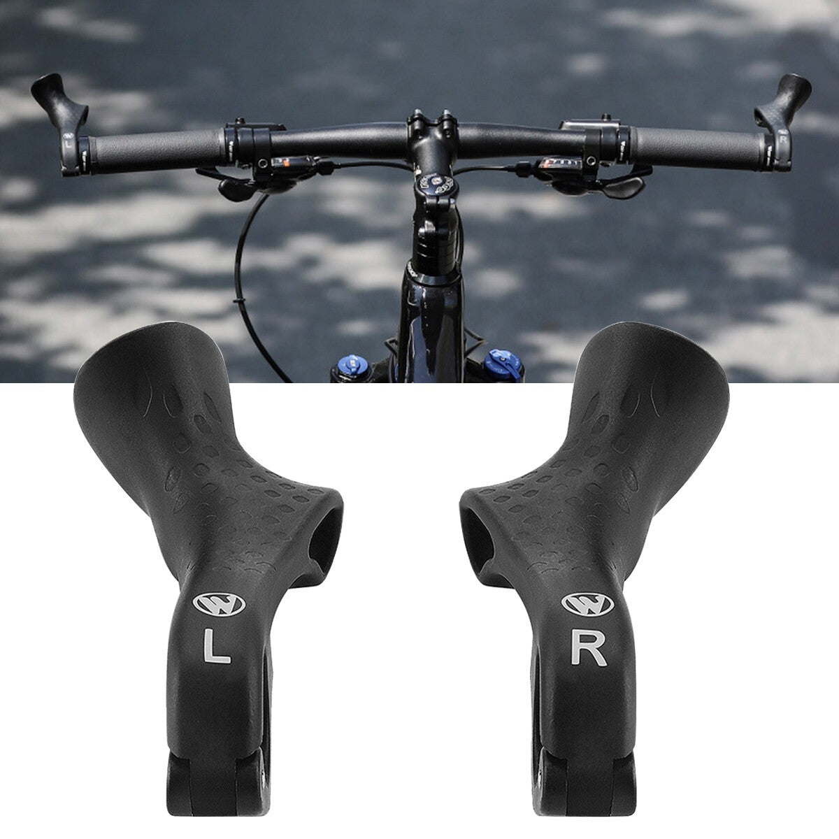 Ergonomic Design new Bicycle Inner Bar ends MTB Mountain Bike Handlebar Ends