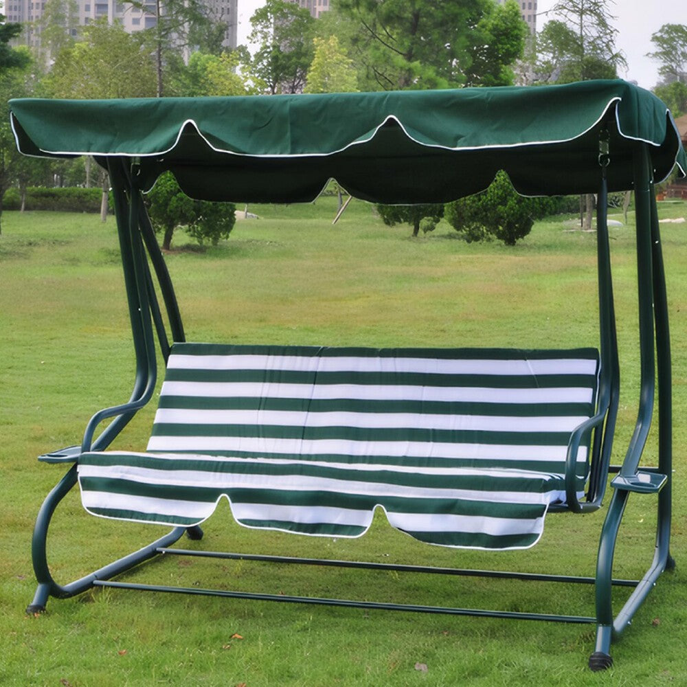 2/3 Seater Replacement Canopy Cover For Swing Seat Garden Bench Hammock Covers