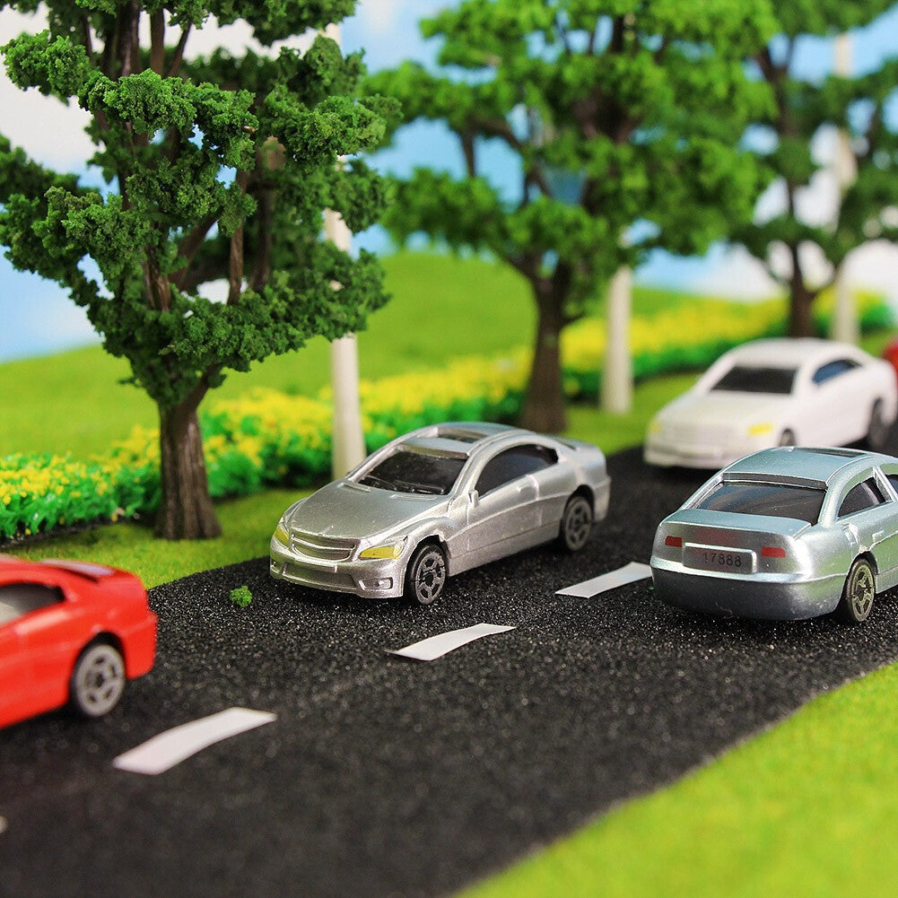 20pcs OO Gauge Model Car Vehicles Plastic 1:75 Building Train Scenery C75