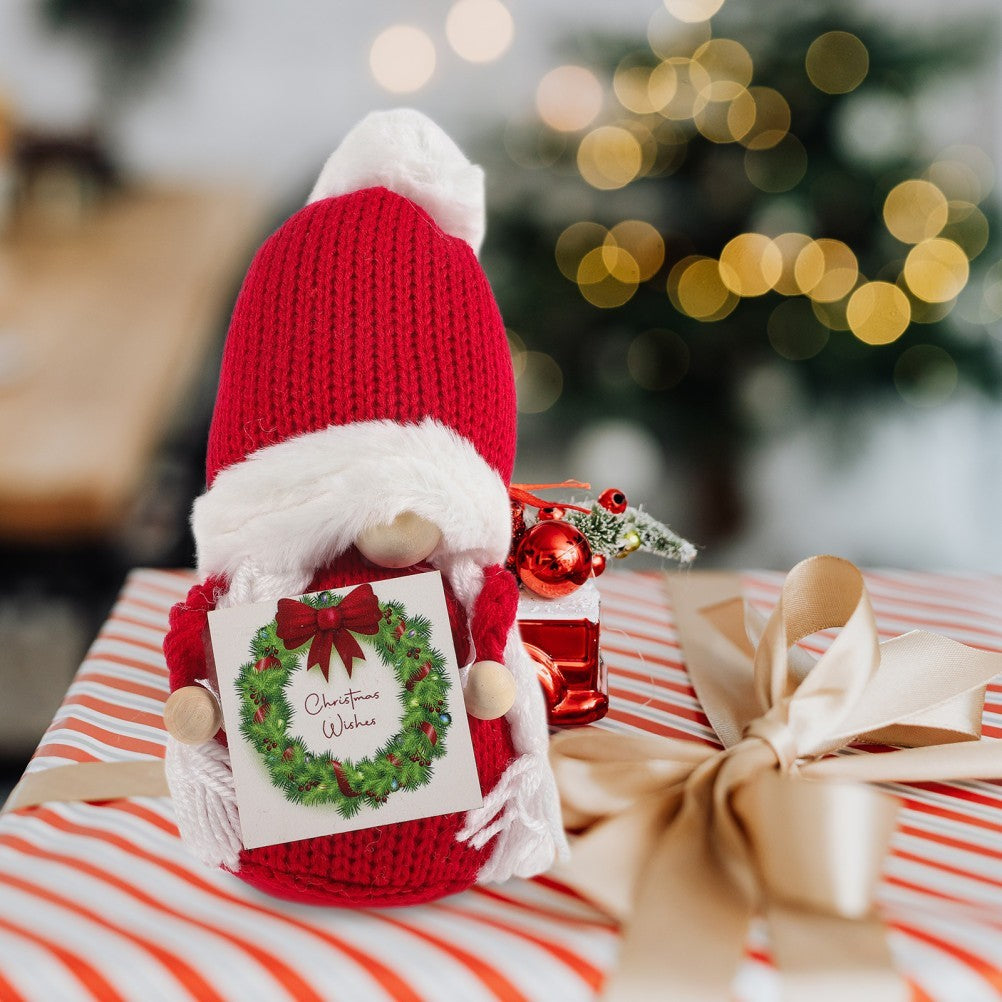 Christmas Gnome Plush Decoration Christmas Office Decoration Gnome Christmas