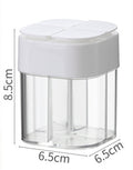 2pcs Multi Spice Containers Spice Shaker Jars Camping Barbecue Spice Containers