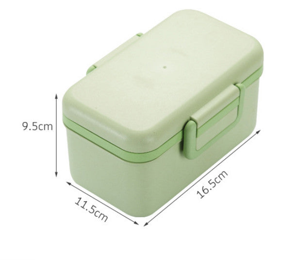 Square Box Lunch Container Japanese Style Lunch Holder