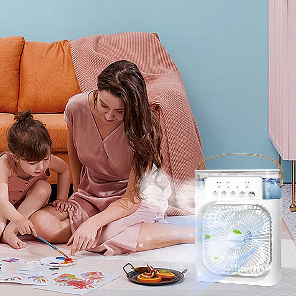 Portable Air Cooler Fan Evaporative Ice Cold Cooling Air Conditioner Humidifier