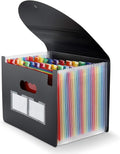 A4 Expanding File Organiser Paper 25 Pocket Expanding A4 Box Document Folder
