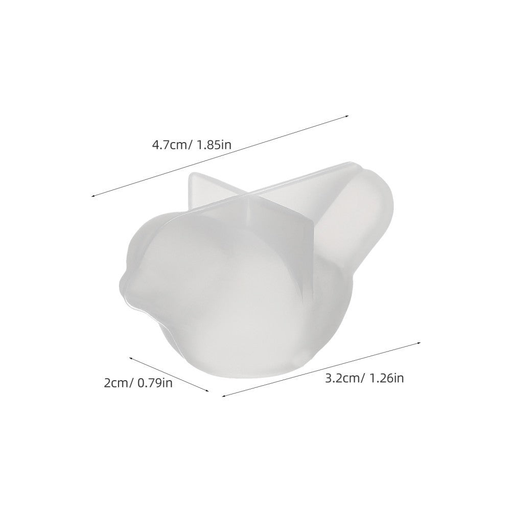 6 Pcs Bird Shaped Mold Crafting Silicone Moulds Birds Resin Molds