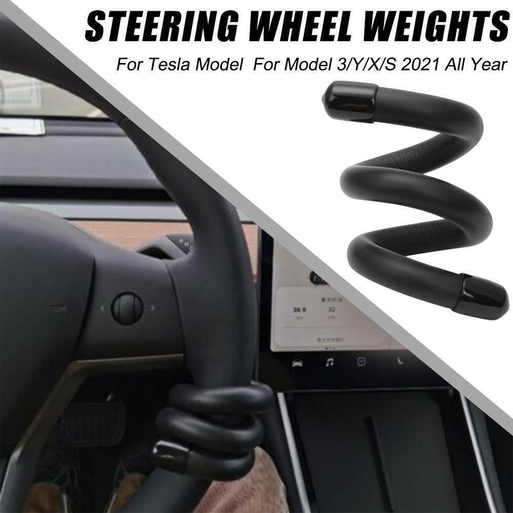 Steering Wheel Booster Zinc Alloy Autopilot FSD for Tesla Model 3 Model Y X UK