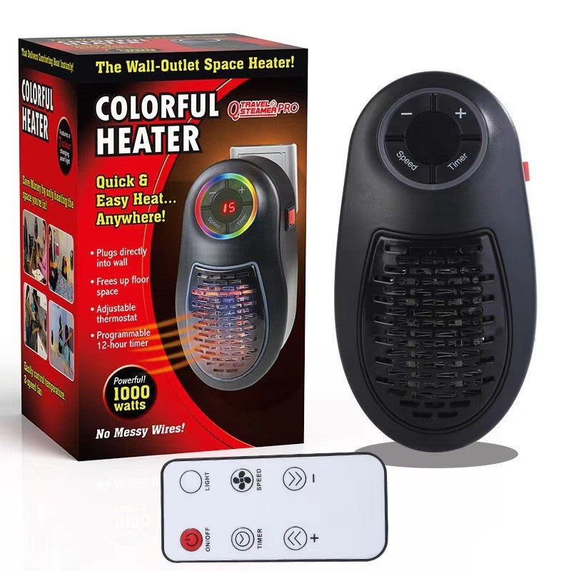 Easylife GoHeater Duo Plug-In Electric Heater & Night-Light | Remote Timer UK