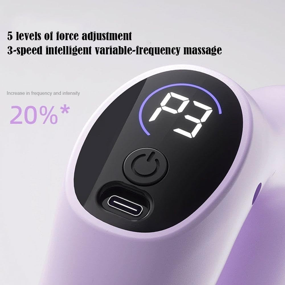 Fast Fat Burning Yoga Ring Massager,Portable Full-Body Electric Fascia Ring