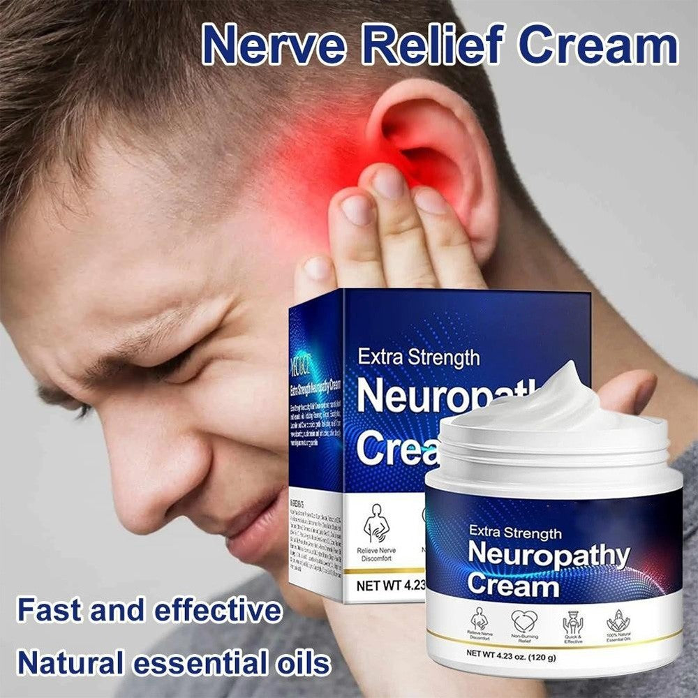 120g Extra Strength Neuropathy Cream Relieve Nerve Discomfort Nerve Relief Cream