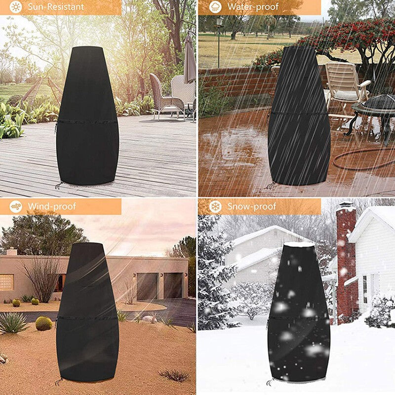 Heavy-Duty Outdoor Pizza Oven Cover Bread Oven BBQ Rain Dust Protector-Cover UK