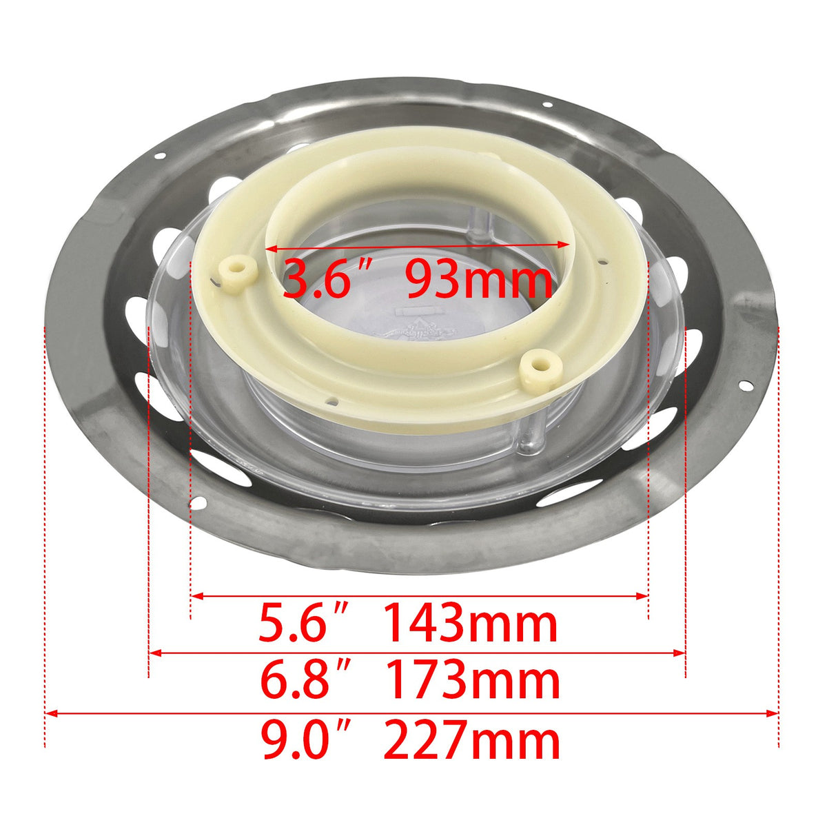 Boat Solar Air Vent Caravan Exhaust Fan Deck Ventilator Stainless Steel